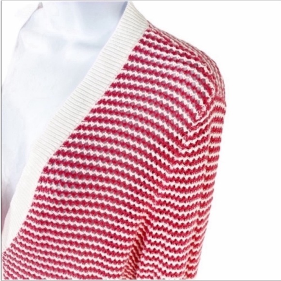 SPRING & MERCER stripes cardigan sweater XL - Picture 3 of 7